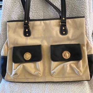 Issac Mizrahi 2 Pocket Tote